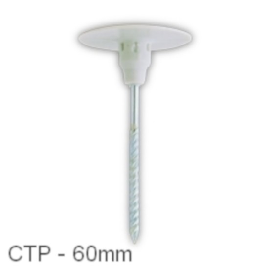 60mm CTP Insulation Panel Fixings (pack of 100).