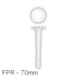 70mm FPR Insulation Panel Fixings (pack of 500). 70mm FPR Insulation Panel Fixings (pack of 500).