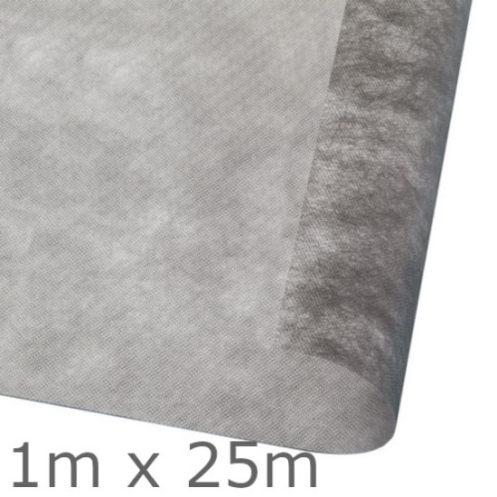 Powerlon Ultraperm Standard 115gsm Breather Membrane 1.0m x 25m Roll