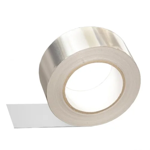 Powerbond Aluminium FR VCL Tape - 50mm x 47.5m Roll Powerbond Aluminium FR VCL Tape - 50mm x 47.5m Roll