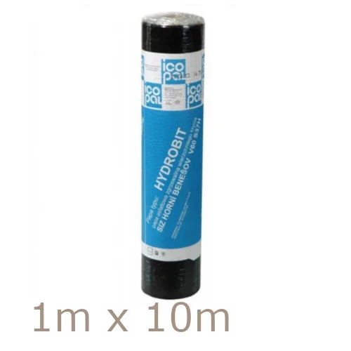 Icopal Roofing Felt Underlay 3mm Hydrobit V60 S30 Bitumen - Torch On - 1m x 10m - Pallet of 20 rolls