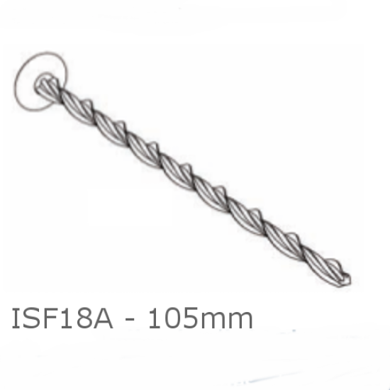 105mm Insofast ISF18A Insulated Plasterboard Fixings (pack of 400) - SDS tool not included.