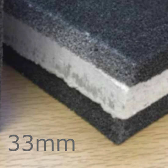 33mm Isocheck Isowave Cavity Barrier 33 - Underfloor and Above Ceiling Insulation