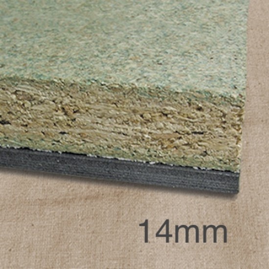 14mm Isocheck 14C Concrete Floor Acoustic Board - 600mm x 1200mm