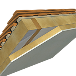 82.5mm Isocheck Isoliner Thermal Laminate Board - (70mm PIR bonded to 12.5mm Gyproc SoundBloc) - 2400mm x 1200mm 82.5mm Isocheck Isoliner Thermal Laminate Board - (70mm PIR bonded to 12.5mm Gyproc SoundBloc) - 2400mm x 1200mm