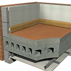 3mm Isocheck Re-Cork 3 Acoustic Floor Underlay - For Concrete Floors With Carpet Flooring Finish