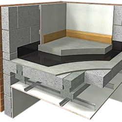 10mm Isocheck ResiScreed 10 - Under Screed Impact Improvement Mat - 1m x 15m Roll