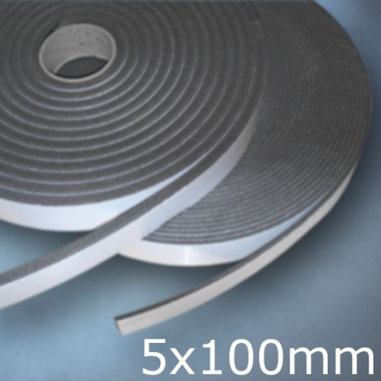 Isocheck Acoustic Isolation Strip 100 x 5mm.