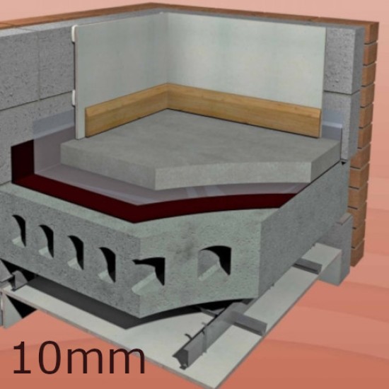 10mm Isocheck Screedcheck Concrete Floor Underlay