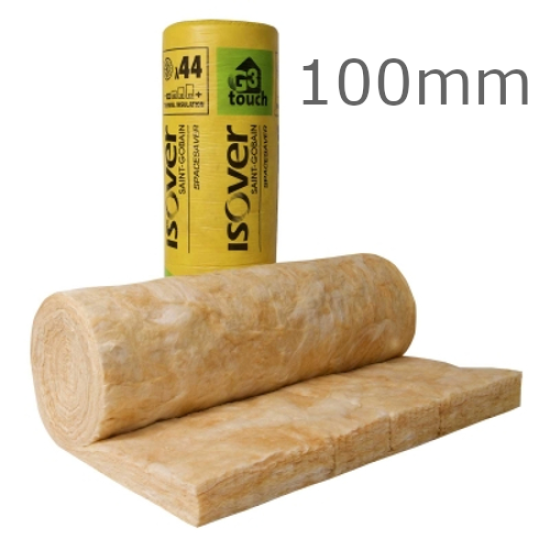 100mm Isover Spacesaver Loft Roll