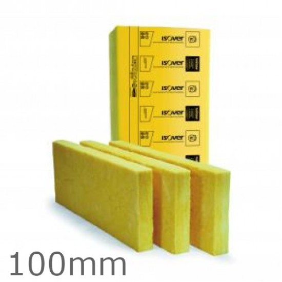 100mm Isover Acoustic Multi-Purpose Slab  (pack of 8)