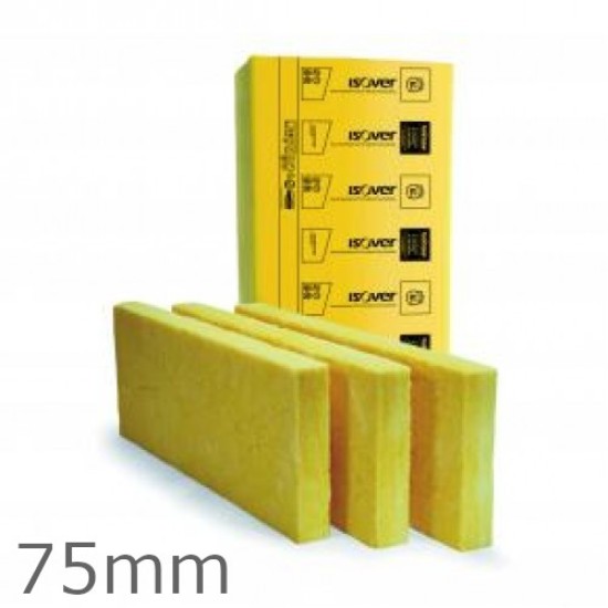 75mm Isover Cavity Wall Slabs (pack of 16)