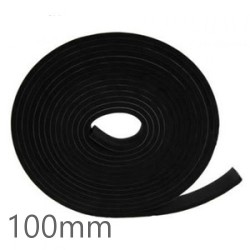 100mm JCW Acoustic Isolating Strip - 5mm x 100mm x 10m roll. 100mm JCW Acoustic Isolating Strip - 5mm x 100mm x 10m roll.