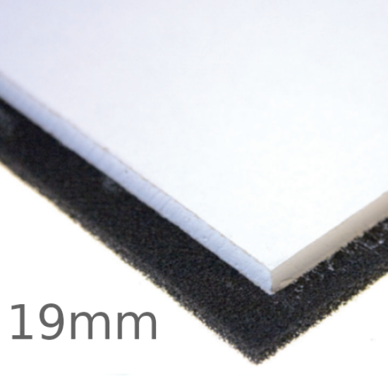 19mm JCW Noise Blocker Panel - 600mm x 600mm - Suspended Ceiling Insulation