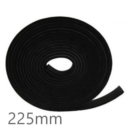 225mm JCW Acoustic Isolation Strip - 5mm x 225mm x 10m roll 225mm JCW Acoustic Isolation Strip - 5mm x 225mm x 10m roll