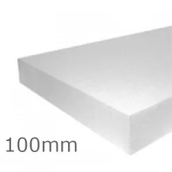 100mm EPS100 Polystyrene Insulation Board Jablite (pack of 6)