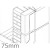 75mm Jablite External Wall Polystyrene Insulation Board EPS - pack of 8