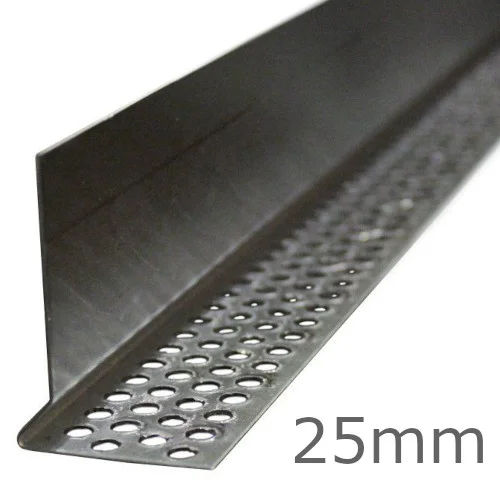 25mm Hardie Plank Aluminium Starter Profile with Ventilation - 3m Length 25mm Hardie Plank Aluminium Starter Profile with Ventilation - 3m Length