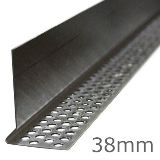 38mm Hardie Plank Aluminium Starter Profile with Ventilation - 3m Length