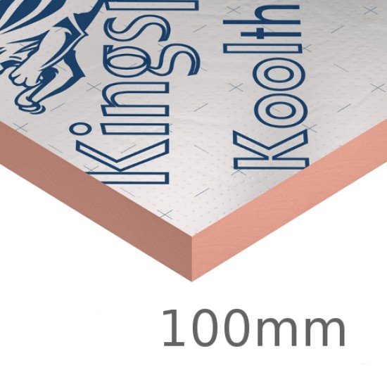 100mm Kingspan Kooltherm K107 Pitched Roof Board (pack of 3)