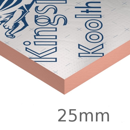 25mm Kingspan Kooltherm K107 Pitched Roof Board (pack of 12)
