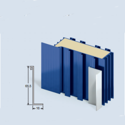 65.5mm Reveal Clip for Kingspan Thermabate Cavity Closer 1m length 65.5mm Reveal Clip for Kingspan Thermabate Cavity Closer 1m length