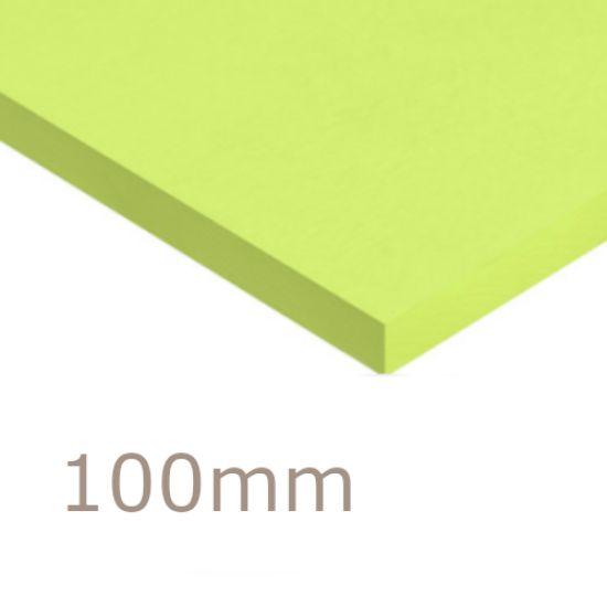 100mm Kingspan GreenGuard GG300 XPS Board (pack of 4) - Insulation for Basements, Heavy-duty Floors, Inverted Roofs