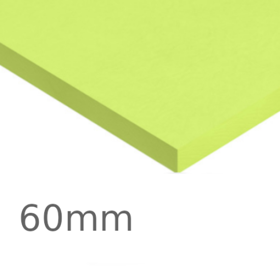 60mm Kingspan GreenGuard GG300 XPS Board (pack of 7) - Insulation for Basements, Heavy-duty Floors, Inverted Roofs