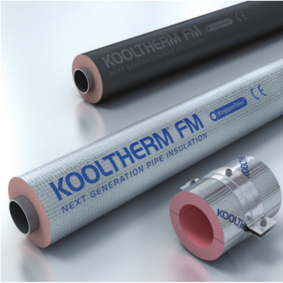 27mm Bore 25mm Thick Kooltherm FM Pipe Insulation