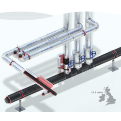 114mm Bore 15mm Thick Kooltherm FM Pipe Insulation 114mm Bore 15mm Thick Kooltherm FM Pipe Insulation