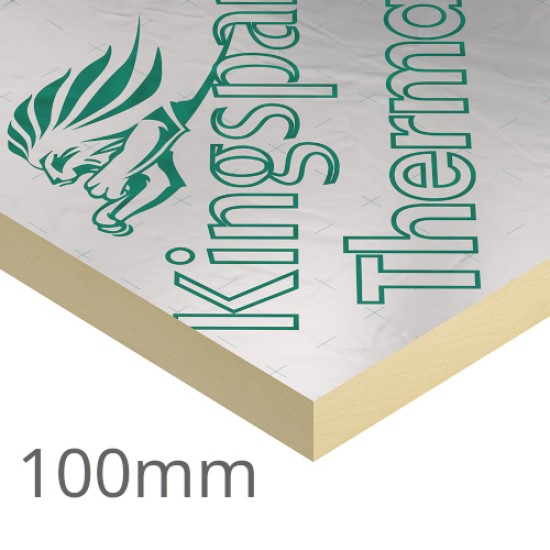 100mm Kingspan Thermapitch TP10 Pitched Warm Roof Insulation Board