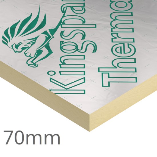 70mm Kingspan Thermapitch TP10 Pitched Warm Roof Insulation Board