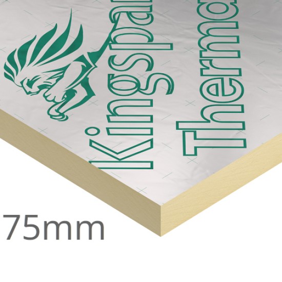 75mm Kingspan Thermapitch TP10 Pitched Warm Roof Insulation Board