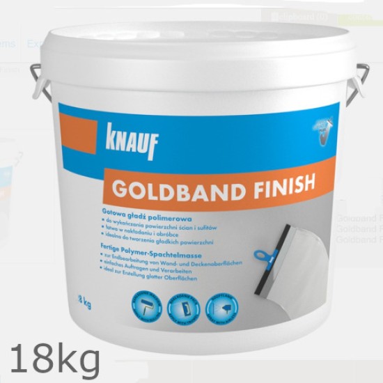 Knauf Goldband Finish - Readymade Polymer Plaster - 18 Kg