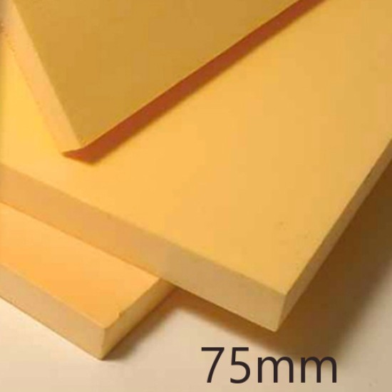 75mm Polyfoam XPS Floorboard - Extra grade - Extruded Polystyrene Board (pack of 6)