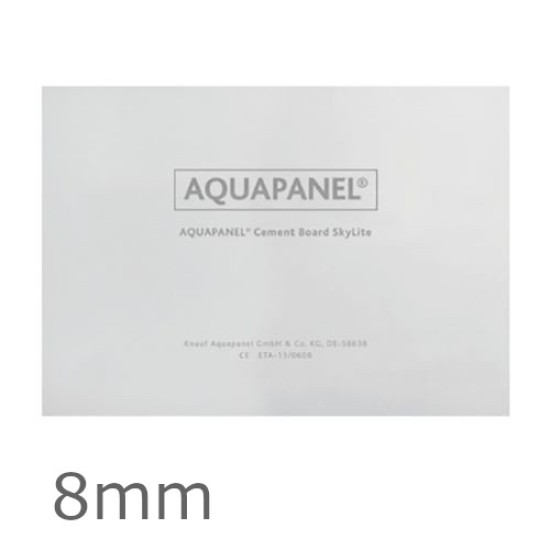 8mm Knauf Aquapanel Cement Board SkyLite 900mm x 1200mm