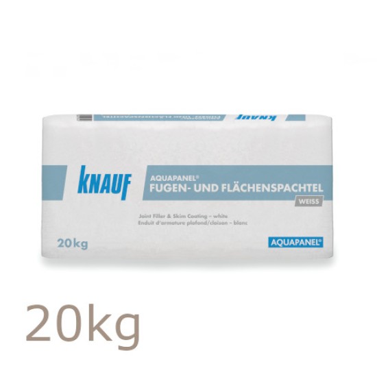 Knauf Aquapanel Joint Filler and Skim Coat - White - 20 Kg
