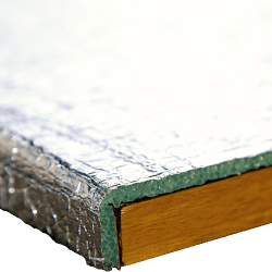 Low-E Tab 16 Reflective Foil Insulation - Air Infiltration Barrier - (10m2 roll). Low-E Tab 16 Reflective Foil Insulation - Air Infiltration Barrier - (10m2 roll).