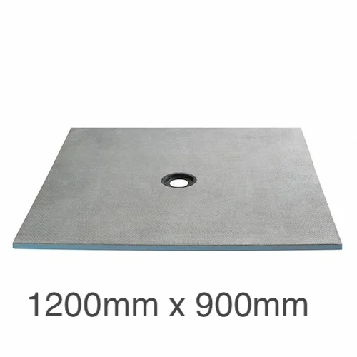 Marmox Showerlay 360 - Centre Draining Shower Tray - 20mm x 1200mm x 900mm Marmox Showerlay 360 - Centre Draining Shower Tray - 20mm x 1200mm x 900mm