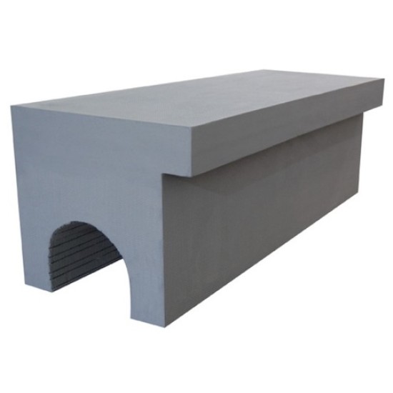Marmox Bathroom Square Bench - Comfortable Wetroom Seating - Length 1000mm