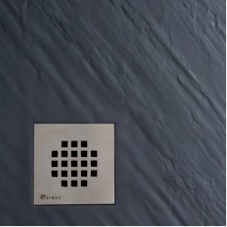 Marmox Slate Grey Decotray - Centre Draining  Shower Tray - 1000mm x 1000mm Marmox Slate Grey Decotray - Centre Draining  Shower Tray - 1000mm x 1000mm