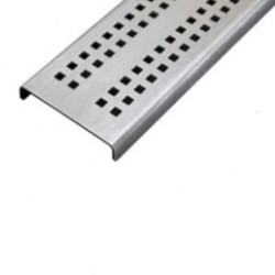 Marmox Minilay Linear Square Grate - Stainless Steel Shower Drain Cover Marmox Minilay Linear Square Grate - Stainless Steel Shower Drain Cover
