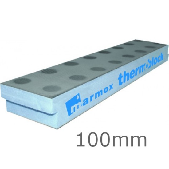 100mm Marmox Thermoblock 100mm thick (box of 12)