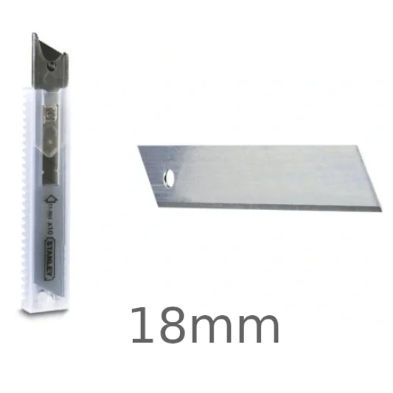 18mm Replacement Blades Universal Cutters Stanley Universal Cutting Tool