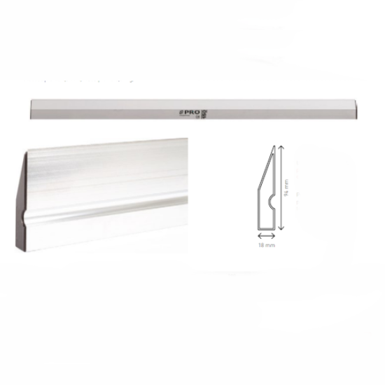 1.5m PRO Trapezoid Aluminium Screeding Level - Feather Edge (also for Rendering or Plastering) 1.5m PRO Trapezoid Aluminium Screeding Level - Feather Edge (also for Rendering or Plastering)