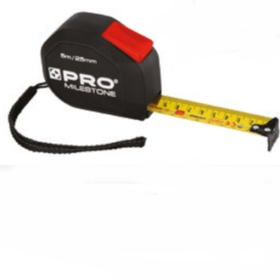 5m Steel Tape Measure PRO Milestone