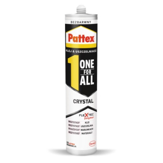 Pattex One-for-All Crystal Polymer Adhesive Sealant - 290g