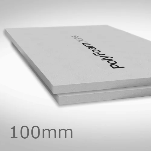 100mm Polyfoam XPS Roofboard - Extra grade - Extruded Polystyrene Board (pack of 4) - 600mm x 1250mm 100mm Polyfoam XPS Roofboard - Extra grade - Extruded Polystyrene Board (pack of 4) - 600mm x 1250mm