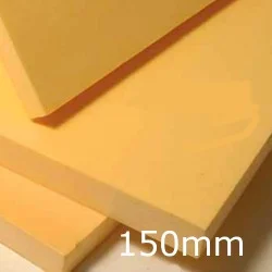 150mm Polyfoam XPS Floorboard - Extra grade - Extruded Polystyrene Board (pack of 3)