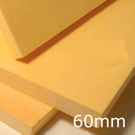 60mm Polyfoam XPS Floorboard - Extra grade - Extruded Polystyrene Board (pack of 7)